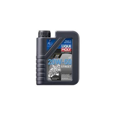 LM.1500 Huile Moteur 4T Minérale LIQUI MOLY 20W50 1L Motorbike 4T 20 W 50 Street ( carton de 6 ) LIQUI MOLY Huiles moteur 4T