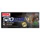 58GB520MXU.100 Chaîne RK Racing Joint Ultra Plats Dorée GB520MXU 100 maillons Chaîne RK Racing Chaine 