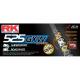 58GB525GXW.036 CHAINE RK GB525GXW 036 MAILLONS avec Attache à River. Chaine RK Racing Chaine 