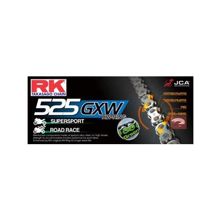 58NM525GXW.036 CHAINE RK NM525GXW 036 MAILLONS Chaine RK Racing Chaine 