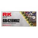 CHAINE RK GB428MX Motocross Ultra Renforcée 160 MAILLONS