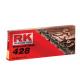 58428D.156 CHAINE RK 428D 156 MAILLONS avec Attache Rapide. Chaine RK Racing Chaine 
