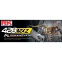 CHAINE RK 428MX Motocross Ultra Renforcée 152 MAILLONS avec Attache Rapide.