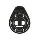 PR08.021 Protège bouchon de réservoir pour BMW R1200 GS 2013-2017 Format : 135.5x174.4 mm. " noir matt " Protège Réservoir OneDe