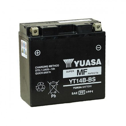 Batterie YUASA YT14B-BS (YT14B-4) (Gel)