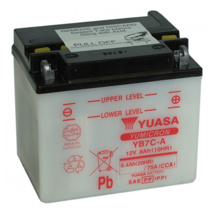 Batterie YUASA YB7C-A