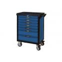 Servante ULTIMATE bleue 7 tiroirs équipée de 384 outils