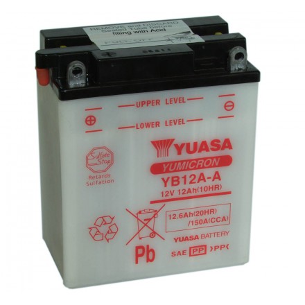 Batterie YUASA YB12A-A