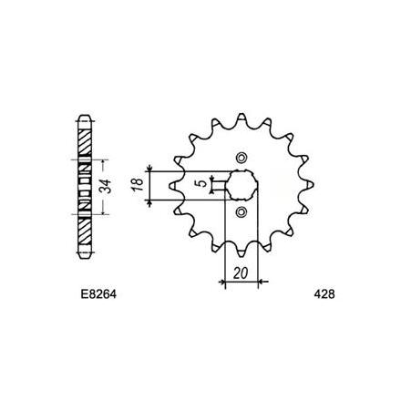 3210.E264.19 PIG YAM DT125.TENERE '88 19 xxx Info 