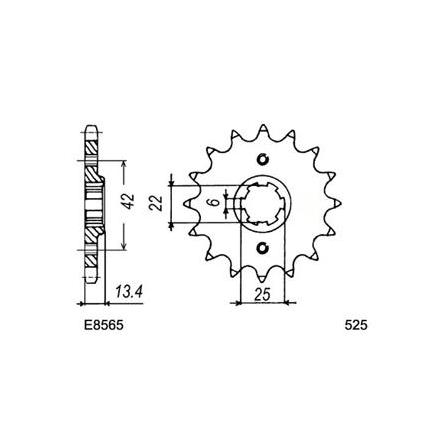 6402.E8565.16 PIG HONDA CB.450S 27PS 16 525 xxx Info 