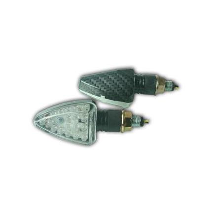 CL01.0707 Paire de clignotants, tige courte, ampoule LED. xxx Info 