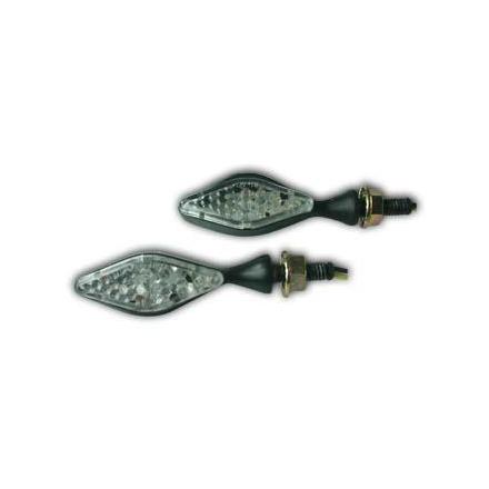 CL01.1402 Paire de clignotants, alliage en aluminium, ampoule LED xxx Info 