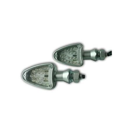 CL01.1501 Paire de clignotants, alliage en aluminium, ampoule LED xxx Info 