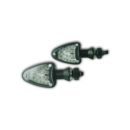 CL01.1502 Paire de clignotants, alliage en aluminium, ampoule LED xxx Info 