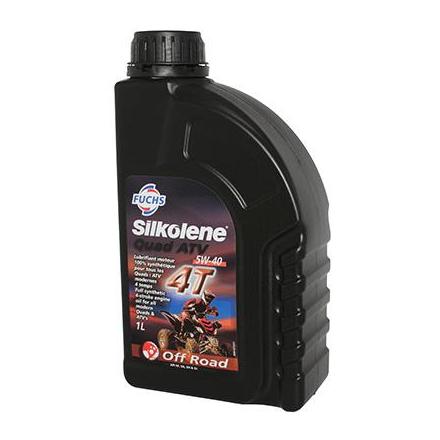 4922 HUILE MOTEUR 4 TEMPS SILKOLENE OFF ROAD QUAD ATV 5W40 (1L) (100% SYNTHETIQUE) xxx Info SILKOLENE 