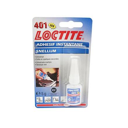 4869 COLLE SUPER GLUE LOCTITE 401 (FLACON 5 g SOUS BLISTER) xxx Info ALGI 