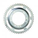 COURONNE CYCLO ADAPTABLE MBK 51 ROUE ALU GRIMECA 54 DTS (ALESAGE 98mm) 10 TROUS -SELECTION P2R-