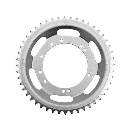 4404 COURONNE CYCLO ADAPTABLE PEUGEOT 103 ROUE BATONS ACIER 48 DTS (ALESAGE 94mm) 10 TROUS -SELECTION P2R- xxx Info 