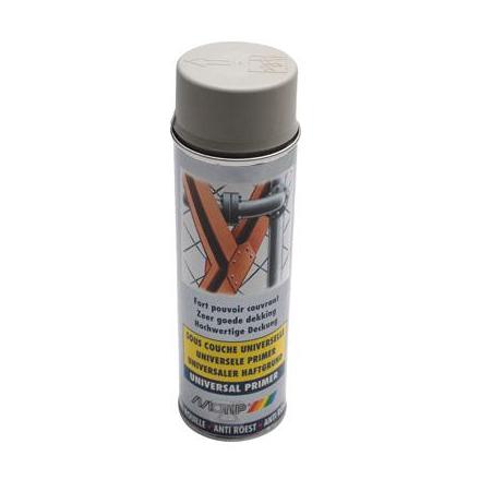 4624 BOMBE DE PEINTURE MOTIP APPRET PRO UNIVERSEL ANTI-ROUILLE COULEUR SABLE spray 500ml (07303) (FORT POUVOIR COUVRANT) xxx Inf