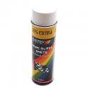 BOMBE DE PEINTURE MOTIP PRO ACRYLIQUE BRILLANT BLANC AEROSOL 500ml (04004)