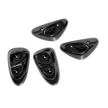 3633 PAD SCOOT BCD POUR MBK 50 STUNT-YAMAHA 50 SLIDER NOIR (4 PIECES) xxx Info BCD 