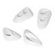 3632 PAD SCOOT BCD POUR MBK 50 STUNT-YAMAHA 50 SLIDER BLANC (4 PIECES) xxx Info BCD 