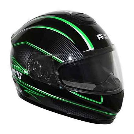 34443 CASQUE INTEGRAL ADX XR2 MASTER DOUBLE ECRANS NOIR-VERT XS xxx Info ADX 