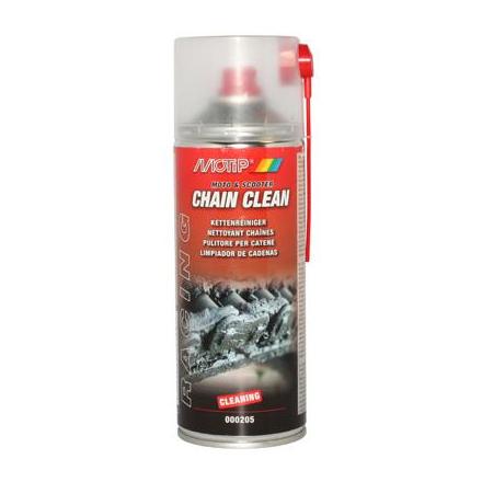 33588 NETTOYANT CHAINE MOTIP RACING CHAIN CLEAN (AEROSOL 400ml) xxx Info MOTIP 