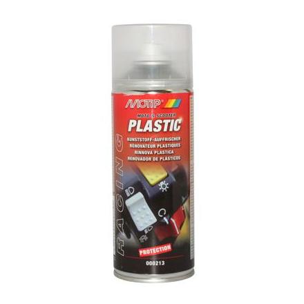 33594 RENOVATEUR PLASTIQUE MOTIP RACING PLASTIC (AEROSOL 400ml) xxx Info MOTIP 