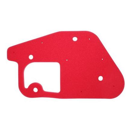 31299 MOUSSE FILTRE A AIR SCOOT ADAPTABLE MBK 50 BOOSTER, STUNT-YAMAHA 50 BWS, SLIDER (ROUGE) -ARTEIN- xxx Info ARTEIN 