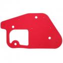 MOUSSE FILTRE A AIR SCOOT ADAPTABLE MBK 50 BOOSTER, STUNT-YAMAHA 50 BWS, SLIDER (ROUGE) -ARTEIN-