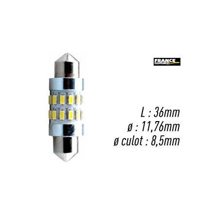 AM.LB344W AMPOULE BLANCHE TYPE S8,5D/C5W xxx Info 