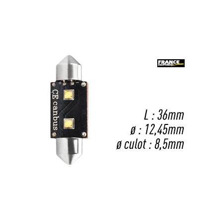 AM.LB336W AMPOULE BLANCHE TYPE S8,5D/C5W xxx Info 