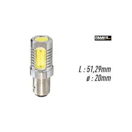 AM.LBX501W AMPOULE BLANCHE TYPE BA15S xxx Info 