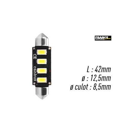 AM.LB335W AMPOULE BLANCHE TYPE S8,5D/C5W xxx Info 