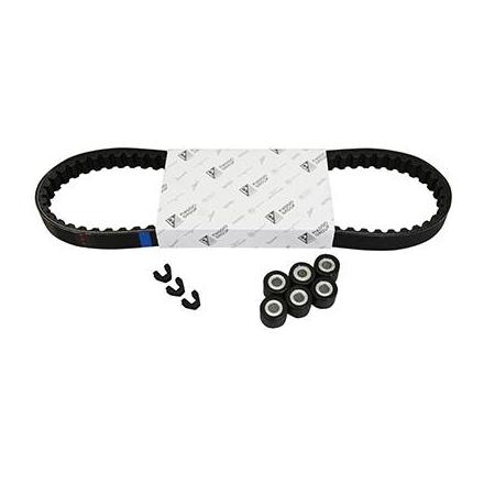 157606 KIT TRANSMISSION (COURROIE, GALETS, GUIDES) ORIGINE PIAGGIO 50 FLY 4T 1998>2015 -1R000435- xxx Info PIAGGIO 