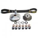 VARIATEUR SCOOT TPR ADAPTABLE PIAGGIO 50 NRG-TYPHOON - GILERA 50 RUNNER-STALKER-ICE-DNA - DERBI 50 - APRILIA 50 (GALETS DE 19x15