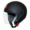 CASQUE JET MT STREET UNI NOIR MAT XS