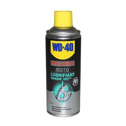 134052 LUBRIFIANT CHAINE WD40 SPECIALIST MOTO (AEROSOL 400ml) xxx Info WD-40 