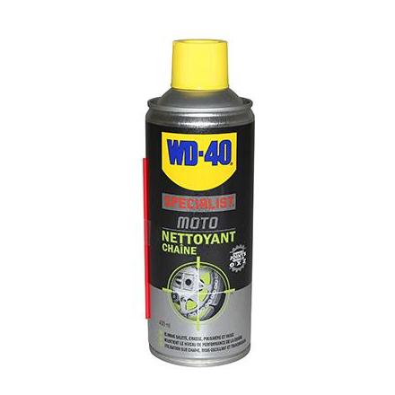 134051 NETTOYANT CHAINE WD40 SPECIALIST MOTO (AEROSOL 400ml) xxx Info WD-40 