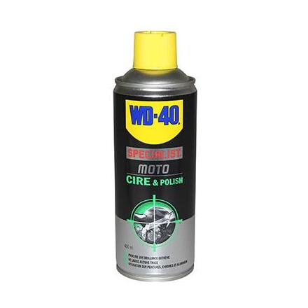 134054 POLISH ET CIRE WD40 SPECIALIST MOTO (AEROSOL 400ml) xxx Info WD-40 