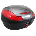 TOP-CASE 47L ORIGINE PIAGGIO APRILIA ATLANTIC, SCARABEO GRIS SHOT -CM220302-