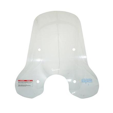 103343 PARE BRISE HAUT ORIGINE PIAGGIO 50-125 VESPA PRIMAVERA 2013> TRANSPARENT -1B001042- xxx Info PIAGGIO 