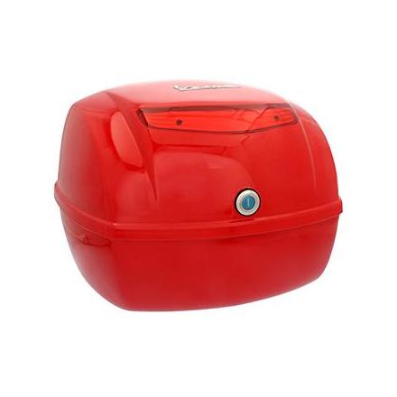 106392 TOP-CASE 32L ORIGINE PIAGGIO 50-125 VESPA LX 2005>, VESPA PX 2001> ROUGE 894 -67394900R7- xxx Info PIAGGIO 