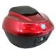 106232 TOP-CASE 36LT ORIGINE PIAGGIO 300-400 MP3 2008>2014, 500 MP3 2010>2013 TOURING ROUGE 849-A (SANS PORTE BAGAGE) -672459T0