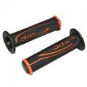 REVETEMENT POIGNEE REPLAY OFF ROAD RS NOIR-ORANGE 115mm - CLOSED END (PAIRE)