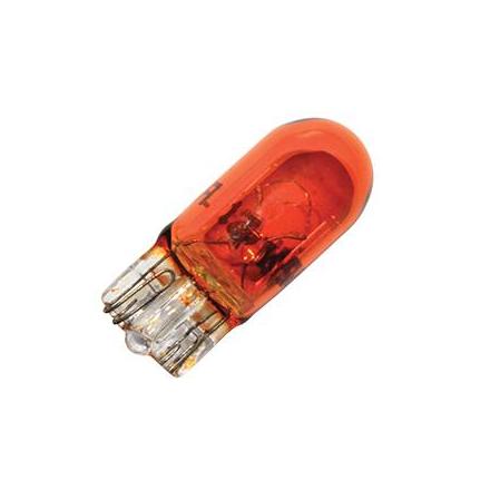 124660 AMPOULE-LAMPE 12V 5W NORME W5W CULOT W2,1x9,5D WEDGE ORANGE (COMPTEUR ET CLIGNOTANTS) (BOITE DE 10) -FLOSSER- xxx Info 