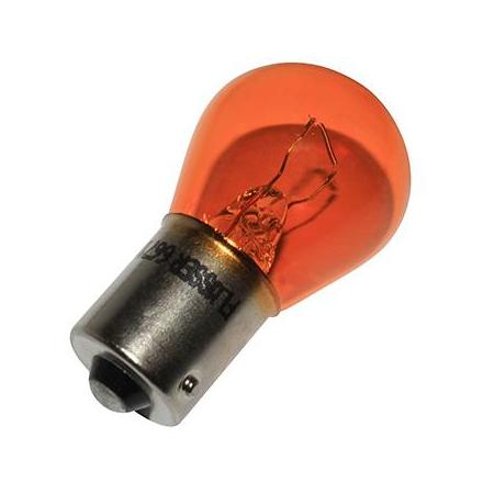 124657 AMPOULE-LAMPE 12V 21W NORME P21W CULOT BA15S STANDARD ORANGE (CLIGNOTANT) (BOITE DE 10) -FLOSSER- xxx Info FLOSSER 