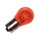 124656 AMPOULE-LAMPE 12V 21W NORME PY21W CULOT BAU15S STANDARD ERGOTS DECALES ORANGE (CLIGNOTANT) (VENDU A L'UNITE) -FLOSSER- x