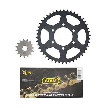 150797 KIT CHAINE ADAPTABLE KAWASAKI 650 ER6N 2005>2016 520 15x46 (DIAM COURONNE 80-120-10.5) (DEMULTIPLICATION ORIGINE) -A